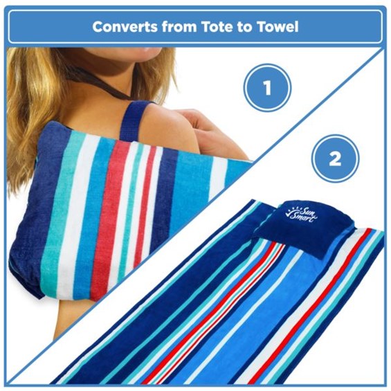 Portable Beach Towel & PillowAdult ChooseYourGift