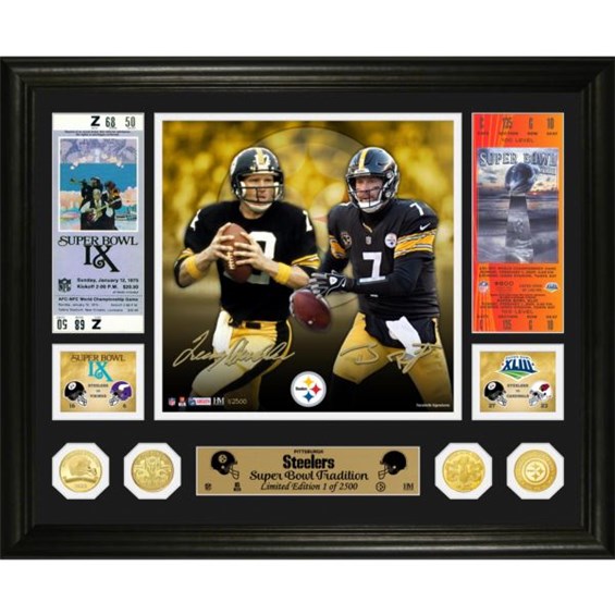 Steelers Super Bowl Traditions Bronze Coin Photo Mint 