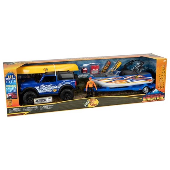 Bass Pro Shops Bass Boat Play Set for Kids