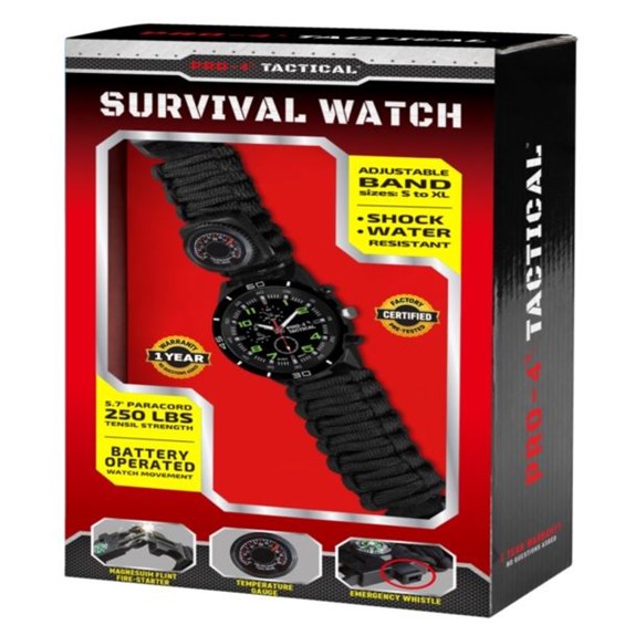 hd tactical survival watch instructions