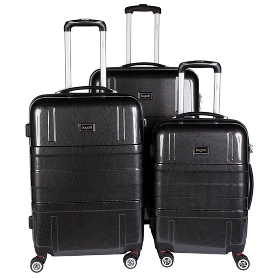 brighton 1400 hard case luggage 3 piece set