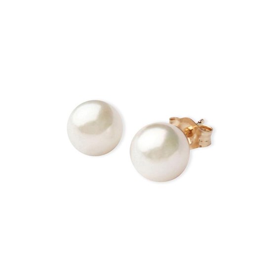 Pearl Earrings 7mm - White | Choose-Your-Gift