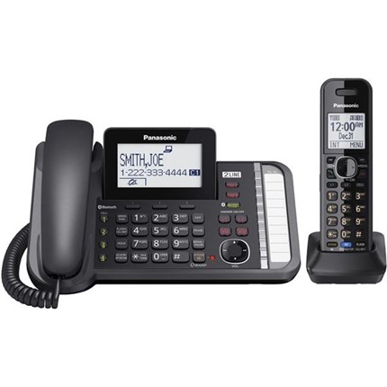 DECT 6.0 Two-Line Telephone System with One Handset | Choose-Your-Gift