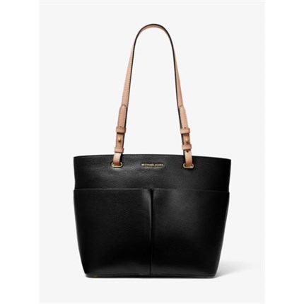 bedford medium top zip pocket tote