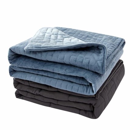 Well Being 3 Piece Weighted Blanket Set - Includes 20 LB ...
